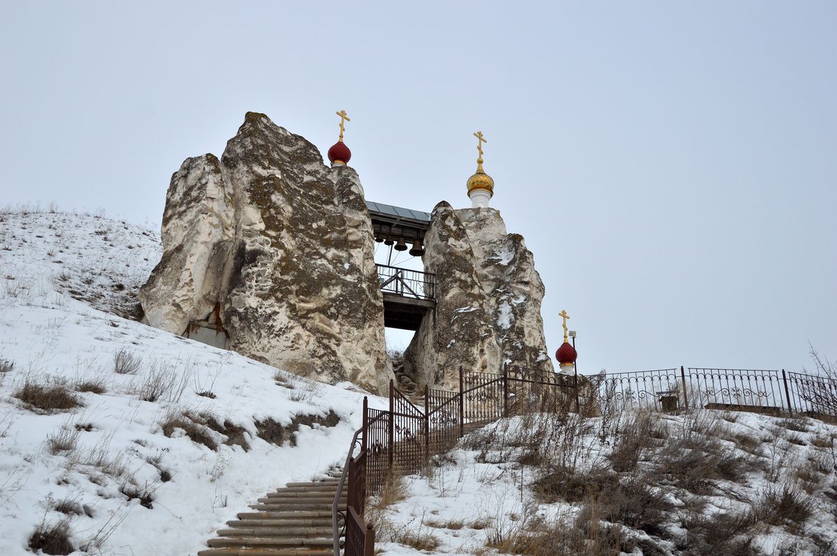 фасады. Костомаровский Спасский монастырь. Собор Спаса Нерукотворного Образа, Костомарово (Подгоренский район, Воронежская область)