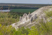 Успенский Дивногорский мужской монастырь. Церковь Рождества Иоанна Предтечи, Общий вид с юга<br>, Дивногорский Монастырь, посёлок, Лискинский район, Воронежская область