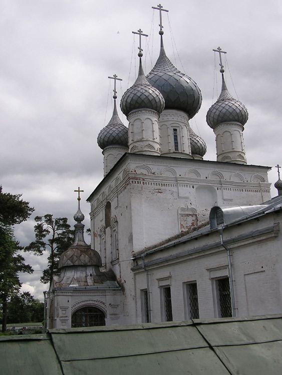Троице-Сыпанов Пахомиево-Нерехтский женский монастырь. Собор Троицы Живоначальной, Троица (Нерехтский район, Костромская область). архитектурные детали