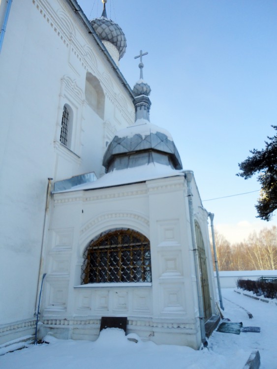 Троице-Сыпанов Пахомиево-Нерехтский женский монастырь. Собор Троицы Живоначальной, Троица (Нерехтский район, Костромская область). архитектурные детали