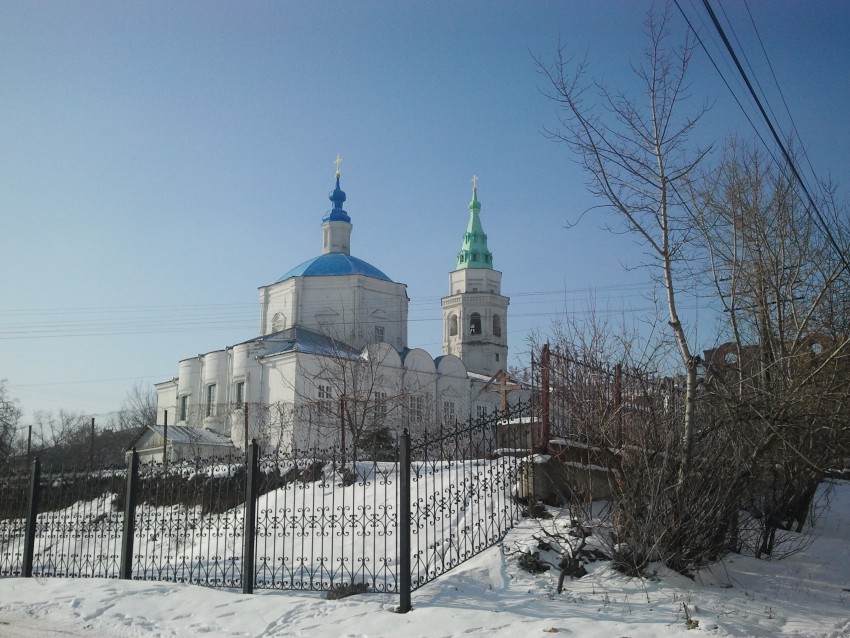 Троицкий монастырь. Собор Троицы Живоначальной, Курск (Курск, город, Курская область). общий вид в ландшафте