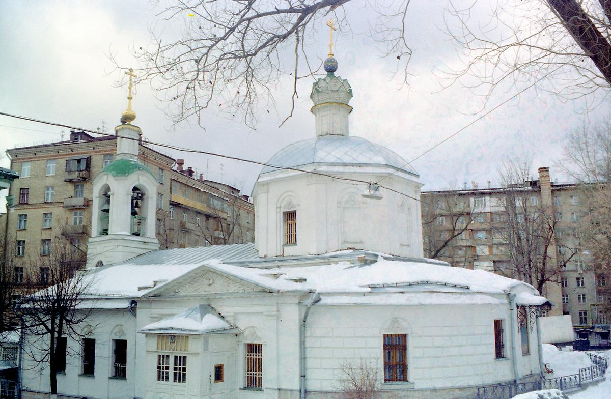 фасады. Церковь Покрова Пресвятой Богородицы на Лыщиковой горе, Таганский (Центральный административный округ (ЦАО), г. Москва)