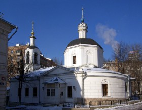 Москва. Церковь Покрова Пресвятой Богородицы на Лыщиковой горе