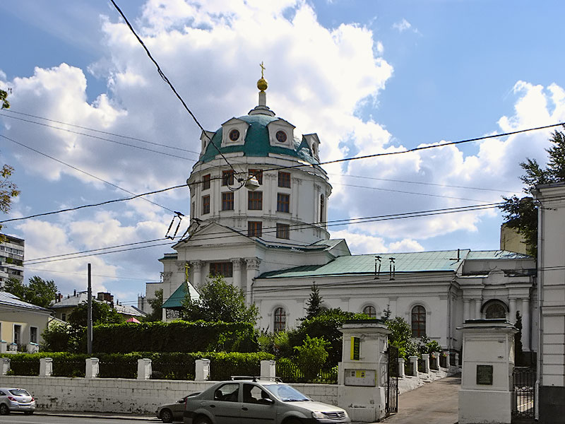 Таганский. Церковь Симеона Столпника за Яузой. фасады