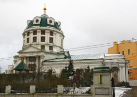 Москва. Церковь Симеона Столпника за Яузой