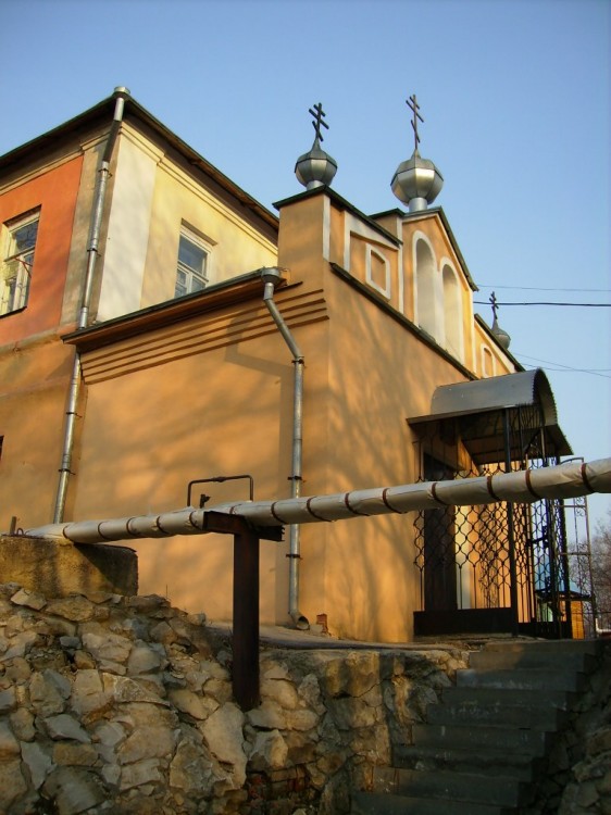 Лаврентьев монастырь. Церковь Сергия Радонежского, Калуга (Калуга, город, Калужская область). архитектурные детали