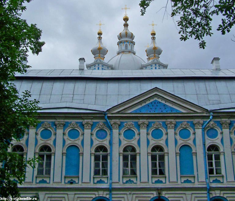 Воскресенский Смольный Новодевичий монастырь, Центральный район (Санкт-Петербург, г. Санкт-Петербург). архитектурные детали