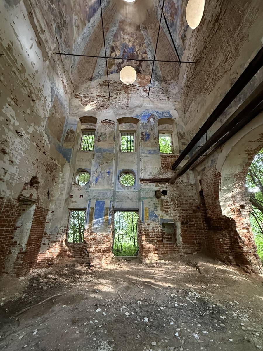 Церковь Воскресения Христова, Унжа (Макарьевский район, Костромская область). интерьер и убранство, Южная стена основного объема