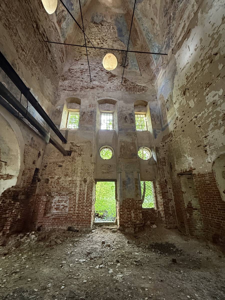 Церковь Воскресения Христова, Унжа (Макарьевский район, Костромская область). интерьер и убранство, Северная стена основного объема