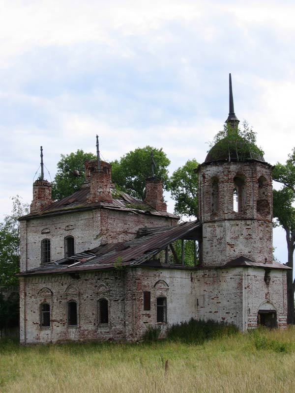 Унжа. Церковь Вознесения Господня. фасады