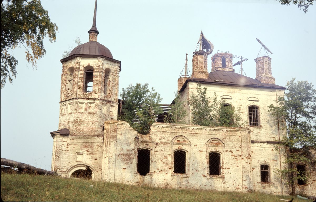 фасады. Церковь Вознесения Господня, Унжа (Макарьевский район, Костромская область)
