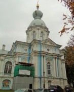 Центральный район. Воскресенский Смольный Новодевичий монастырь. Церковь Захарии и Елизаветы при Вдовьем Доме и церковь Александра Невского при Александровском институте