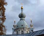 Воскресенский Смольный Новодевичий монастырь. Церковь Захарии и Елизаветы при Вдовьем Доме и церковь Александра Невского при Александровском институте, , Санкт-Петербург, Санкт-Петербург, г. Санкт-Петербург