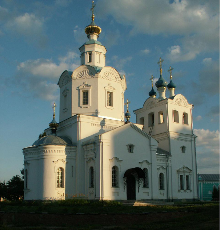 Успенский мужской монастырь. Церковь Успения Пресвятой Богородицы (новая), Орёл (Орёл, город, Орловская область). фасады