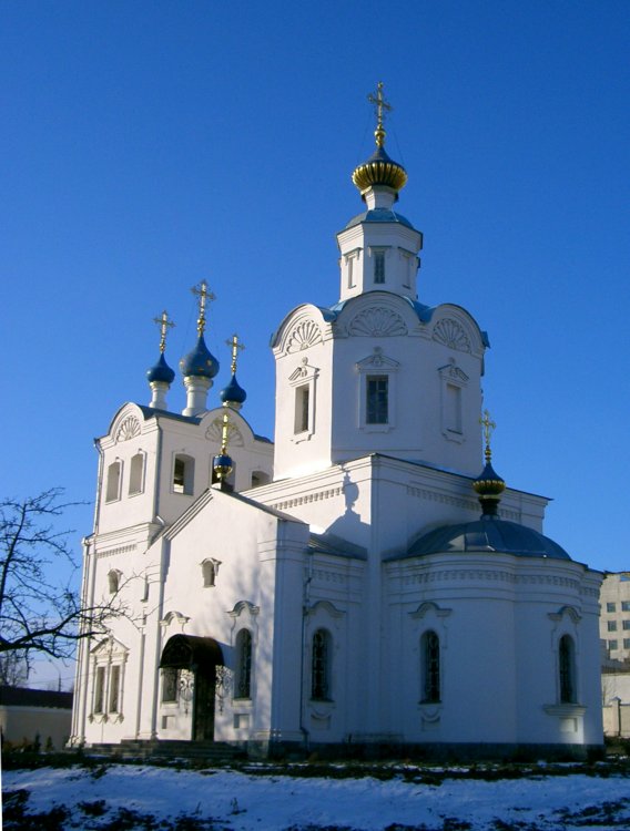 Орёл. Успенский мужской монастырь. Церковь Успения Пресвятой Богородицы (новая). фасады, Церковь Успения Пресвятой Богородицы.