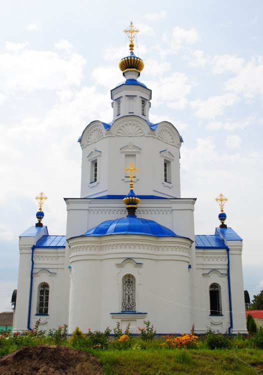 Успенский мужской монастырь. Церковь Успения Пресвятой Богородицы (новая), Орёл (Орёл, город, Орловская область). фасады, Храм Успения Пресвятой Богородицы - восточный фасад.