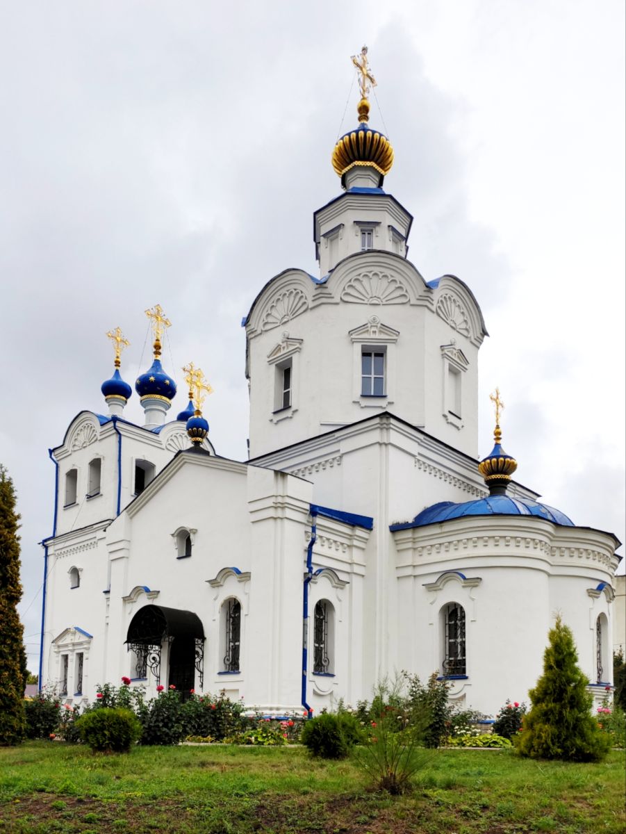 Орёл. Успенский мужской монастырь. Церковь Успения Пресвятой Богородицы (новая). фасады