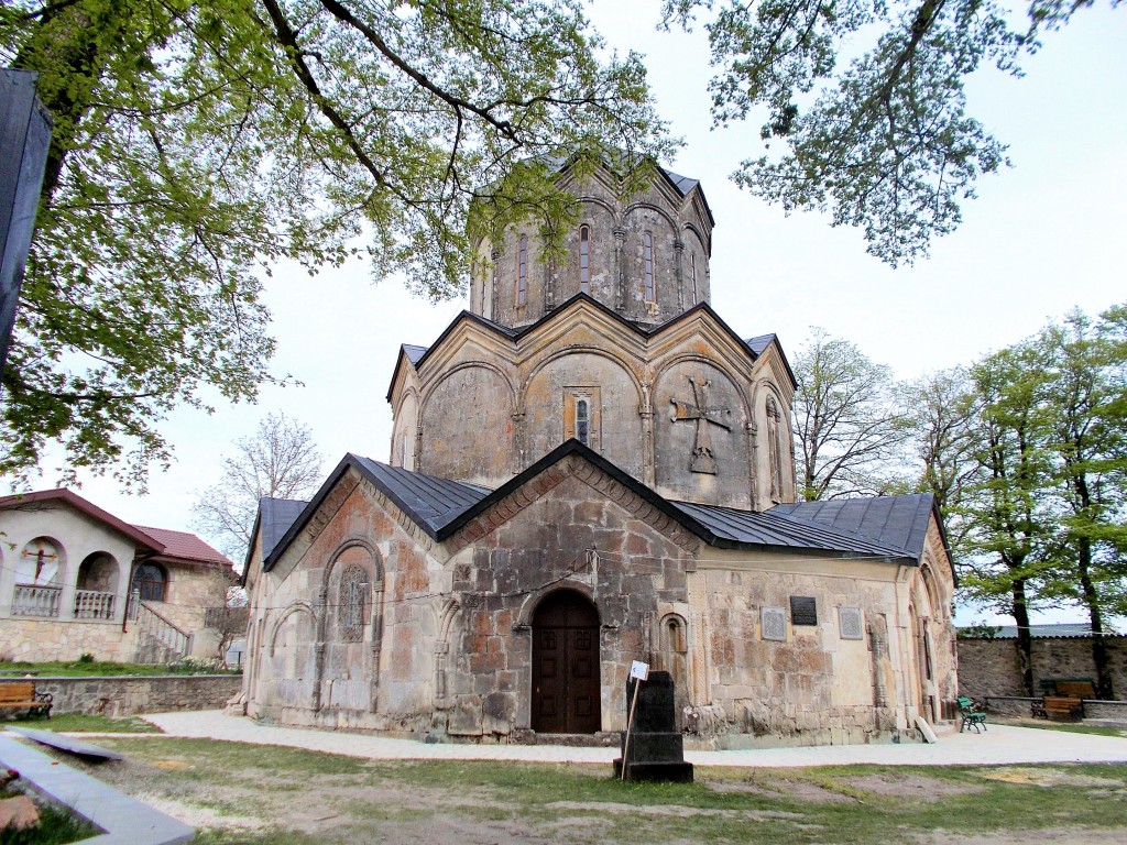 Спасо-Вознесенский монастырь. Церковь Рождества Христова, Кацхи (Имеретия, Грузия). фасады, Вид с запада
