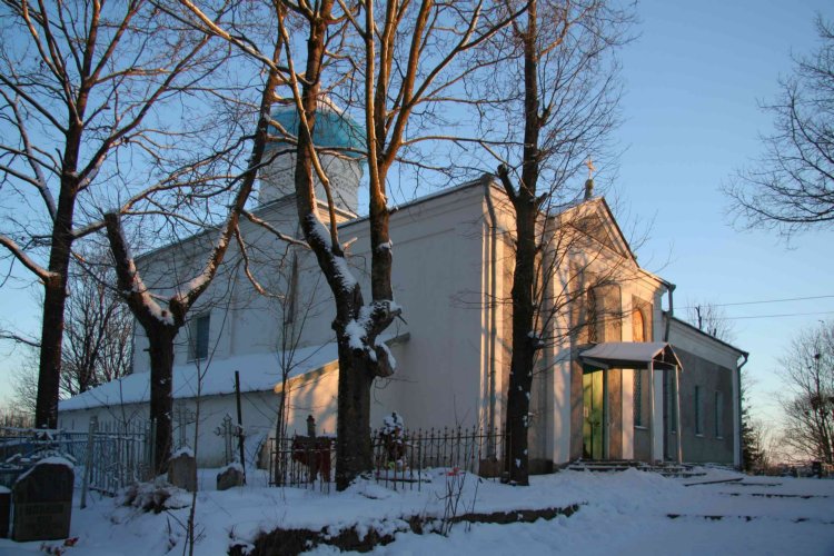 Сенно. Церковь Георгия Победоносца. фасады