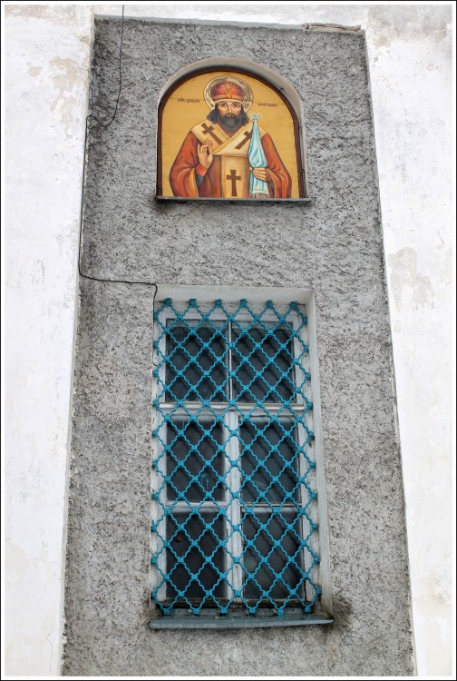 Церковь Георгия Победоносца, Сенно (Печорский район, Псковская область). архитектурные детали