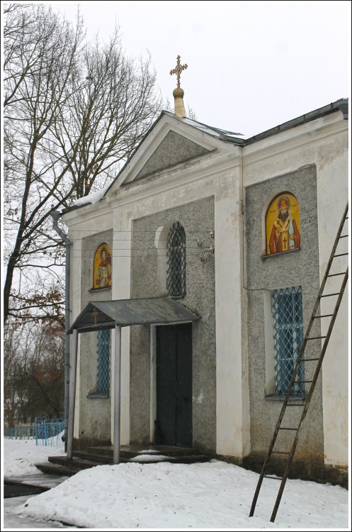 Сенно. Церковь Георгия Победоносца. архитектурные детали