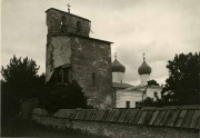 Церковь Георгия Победоносца, Фото 1935 г. из коллекции Тартуского университета (www.dspace.ut.ee)<br>, Сенно, Печорский район, Псковская область