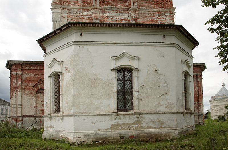 Церковь Казанской иконы Божией Матери, Заозерье (Угличский район, Ярославская область). архитектурные детали