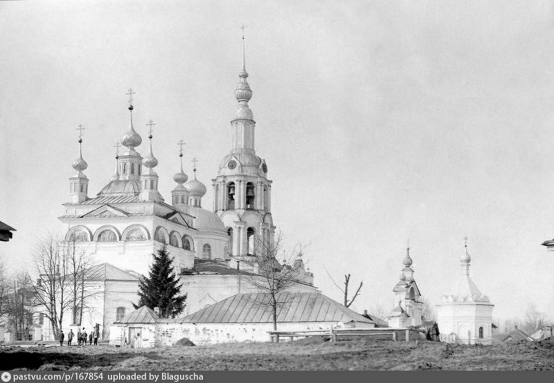 Заозерье. Церковь Казанской иконы Божией Матери. архивная фотография, 1910—1917 год.Направление съемки:юго-запад. с сайта https://pastvu.com/p/167854