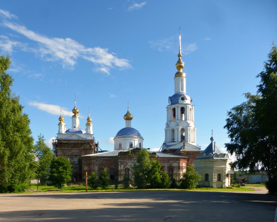 Заозерье. Церковь Казанской иконы Божией Матери. фасады