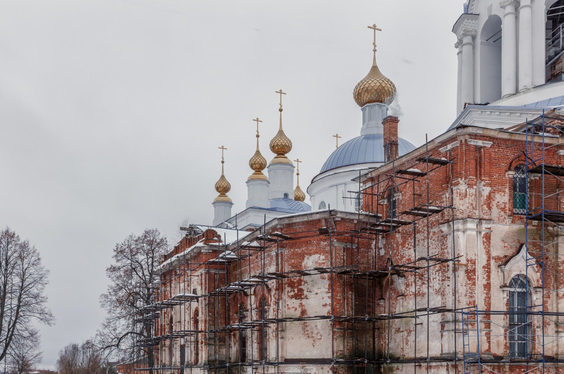 Заозерье. Церковь Казанской иконы Божией Матери. архитектурные детали