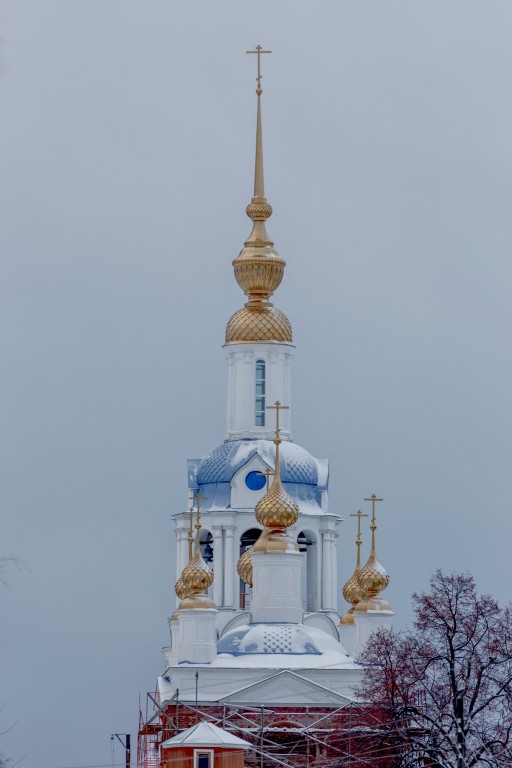 Заозерье. Церковь Казанской иконы Божией Матери. архитектурные детали