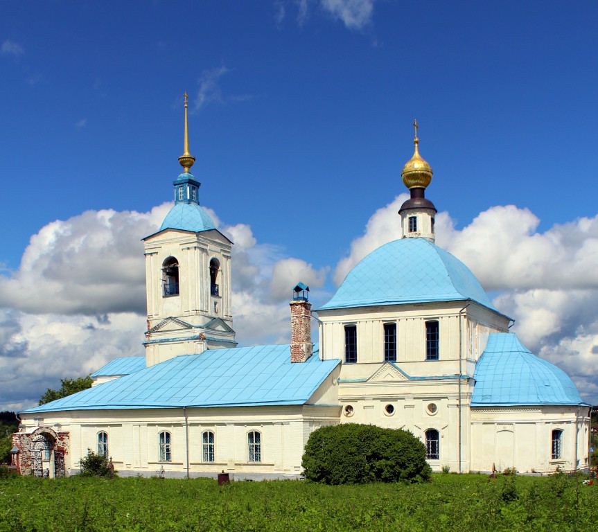Андрианово. Церковь Николая Чудотворца. фасады