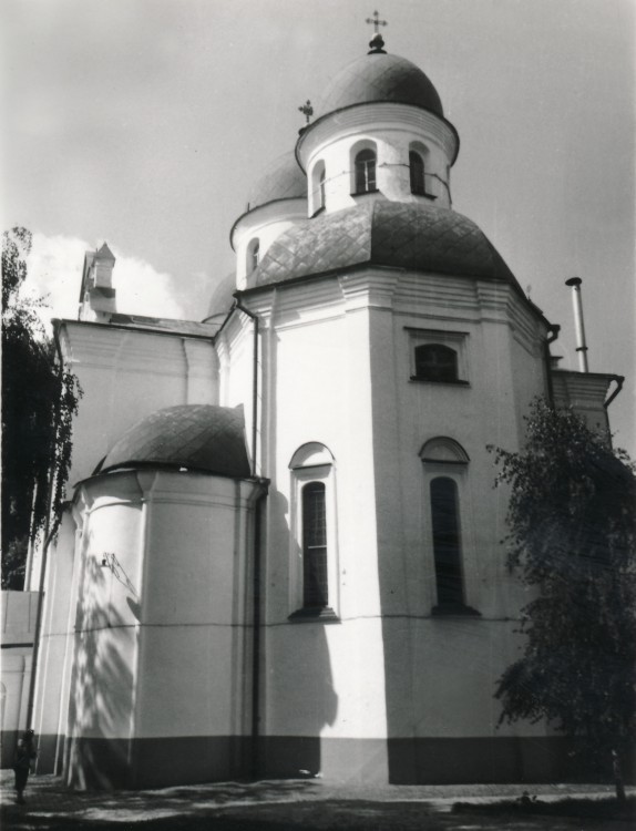 Вознесенский Флоровский женский монастырь. Собор Вознесения Господня, Подол (Подольский район, Украина, г. Киев). фасады