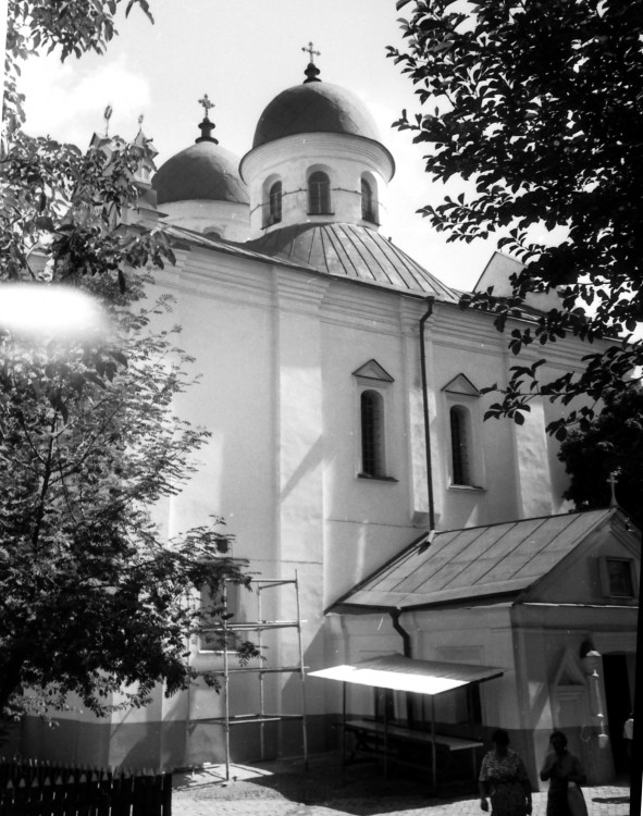 Вознесенский Флоровский женский монастырь. Собор Вознесения Господня, Подол (Подольский район, Украина, г. Киев). фасады