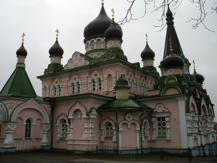 Покровский женский монастырь. Собор Покрова Пресвятой Богородицы, Кудрявец (Шевченковский район, Украина, г. Киев). фасады