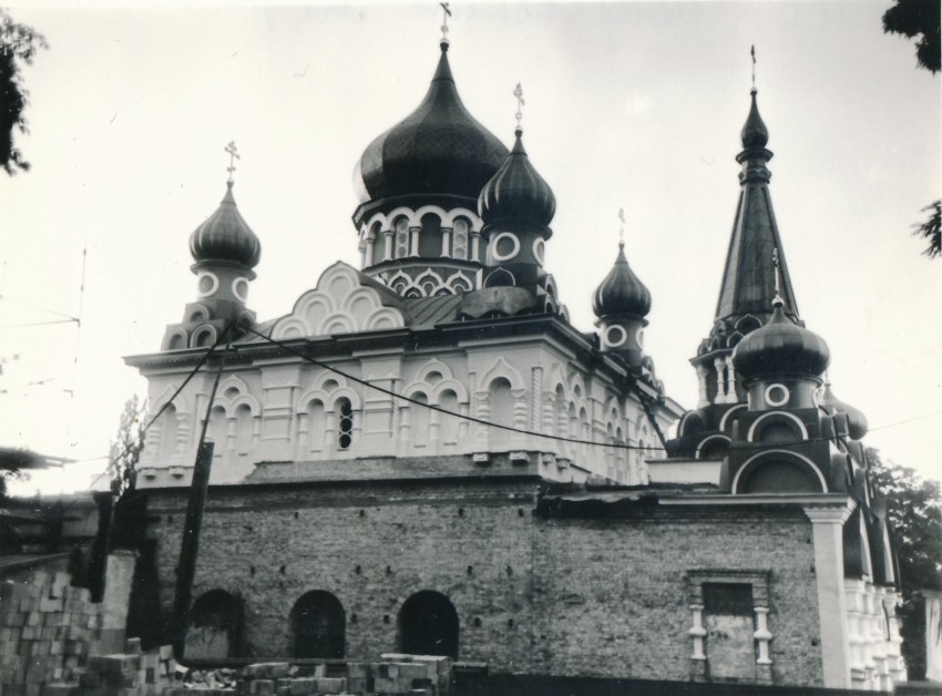 Киев. Покровский женский монастырь. Собор Покрова Пресвятой Богородицы. фасады