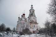 Церковь Флора и Лавра, , Флоровское, Большесельский район, Ярославская область