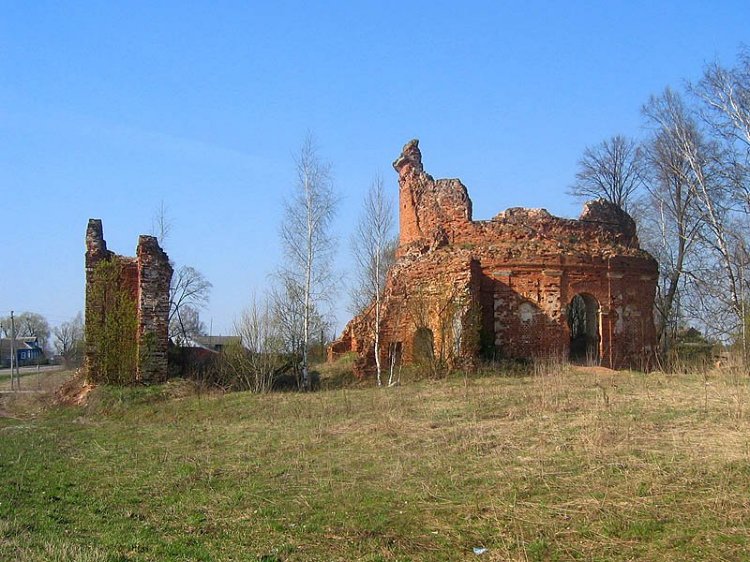 Даратники. Церковь Спаса Нерукотворного Образа. фасады