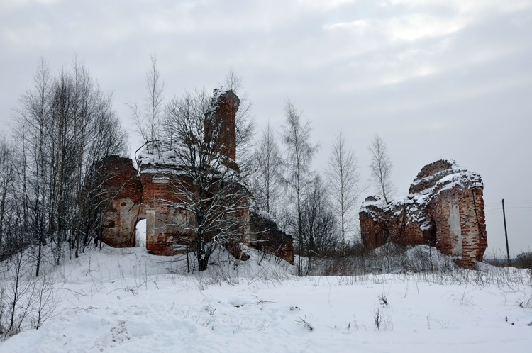 Даратники. Церковь Спаса Нерукотворного Образа. фасады