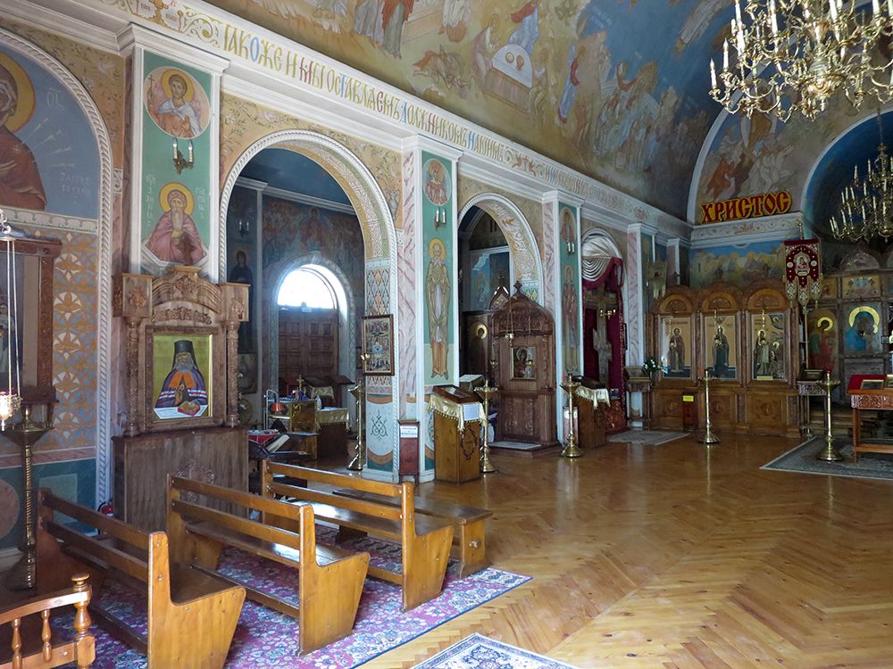 Троице-Никольский женский монастырь. Церковь Троицы Живоначальной, Ташкент (Узбекистан, Прочие страны). интерьер и убранство
