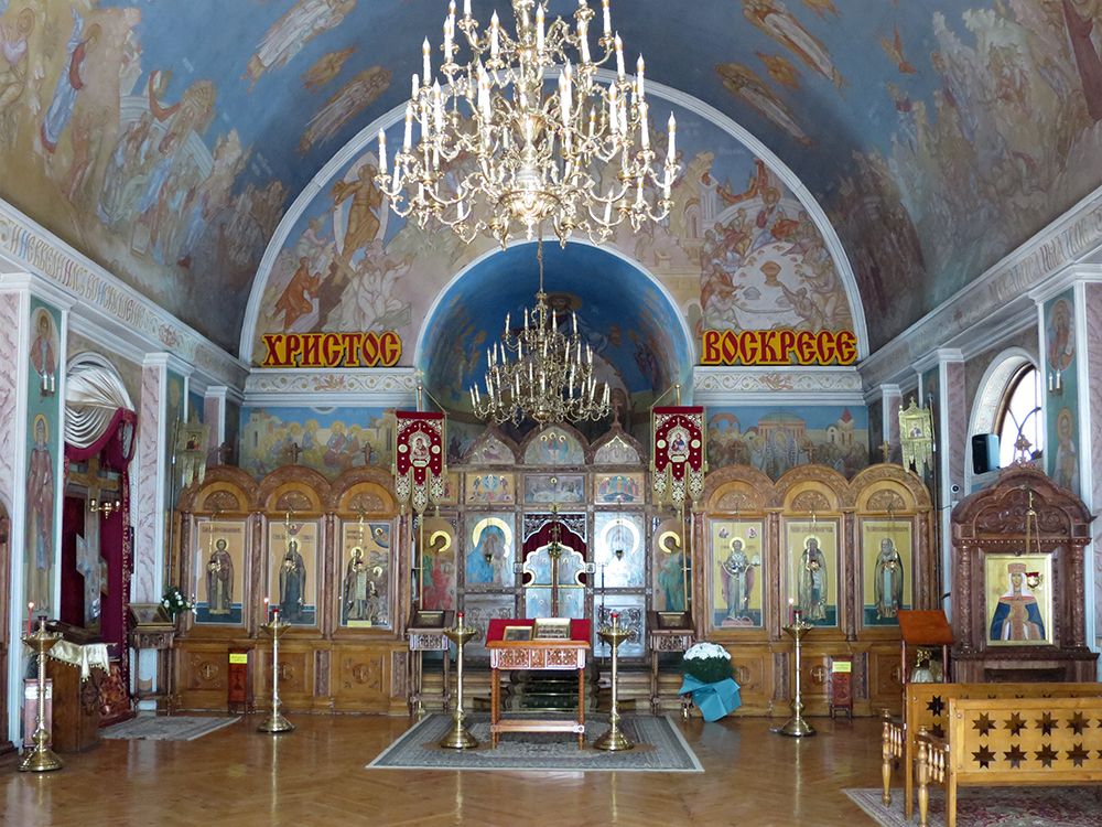 Троице-Никольский женский монастырь. Церковь Троицы Живоначальной, Ташкент (Узбекистан, Прочие страны). интерьер и убранство