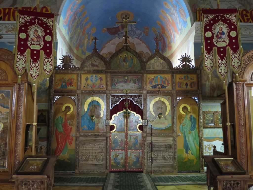 Троице-Никольский женский монастырь. Церковь Троицы Живоначальной, Ташкент (Узбекистан, Прочие страны). интерьер и убранство