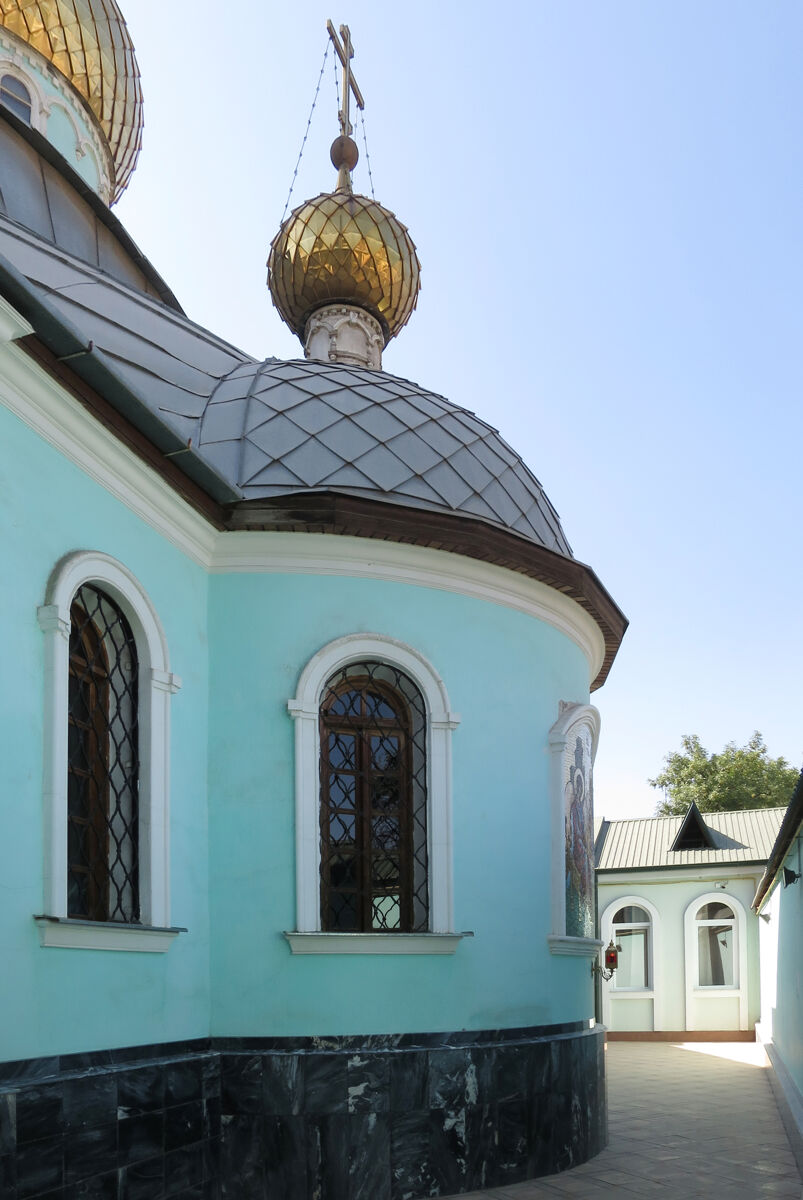 Троице-Никольский женский монастырь. Церковь Троицы Живоначальной, Ташкент (Узбекистан, Прочие страны). архитектурные детали