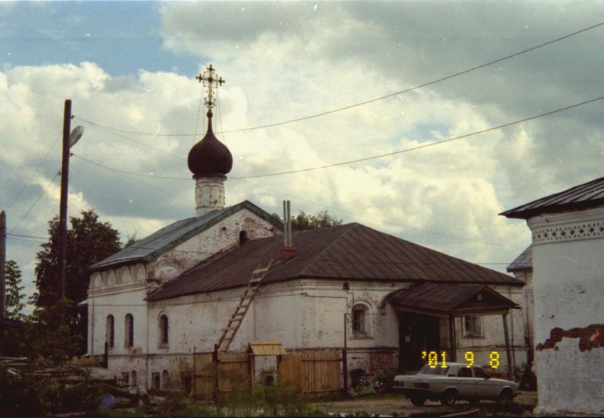 Сретенский женский монастырь. Церковь Сергия Радонежского, Гороховец (Гороховецкий район, Владимирская область). дополнительная информация, северо-западный фасад