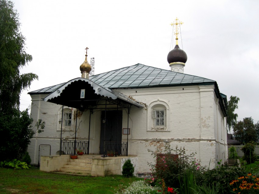 Сретенский женский монастырь. Церковь Сергия Радонежского, Гороховец (Гороховецкий район, Владимирская область). фасады, юго-западный фасад