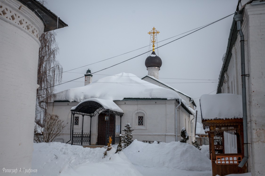 Сретенский женский монастырь. Церковь Сергия Радонежского, Гороховец (Гороховецкий район, Владимирская область). фасады