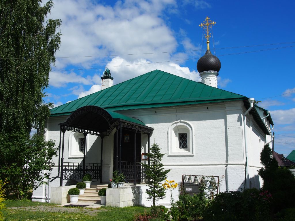 Гороховец. Сретенский женский монастырь. Церковь Сергия Радонежского. фасады