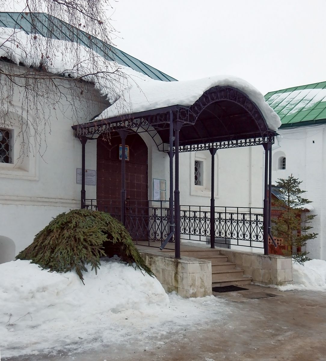 Сретенский женский монастырь. Церковь Сергия Радонежского, Гороховец (Гороховецкий район, Владимирская область). архитектурные детали