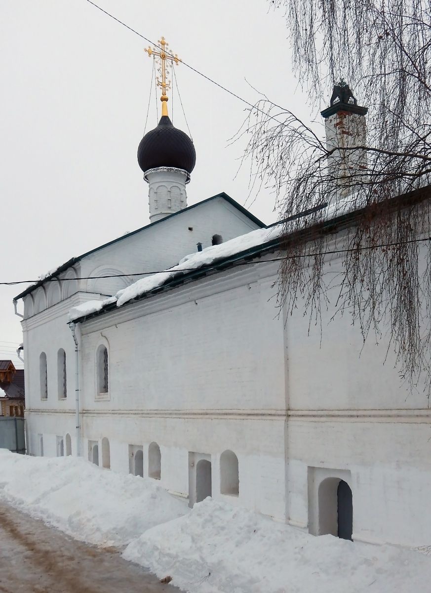 Сретенский женский монастырь. Церковь Сергия Радонежского, Гороховец (Гороховецкий район, Владимирская область). фасады