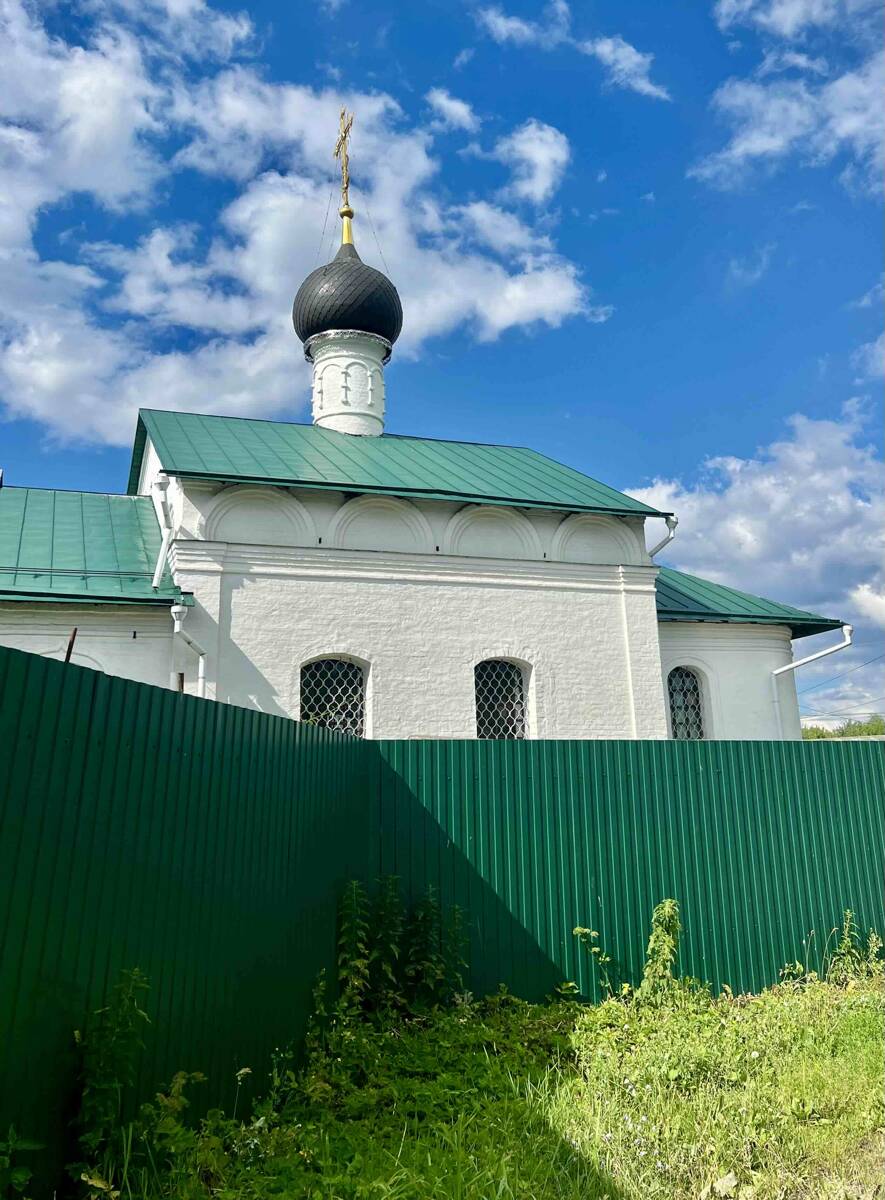 Сретенский женский монастырь. Церковь Сергия Радонежского, Гороховец (Гороховецкий район, Владимирская область). фасады